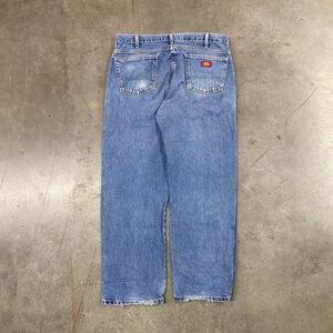 Dickies Y2K Blue Denim Work Jeans Relaxed Fit Men’s 36x30